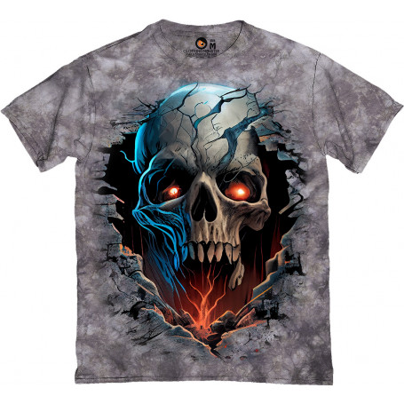 Dark Inferno Skull T-Shirt