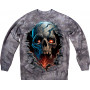 Dark Inferno Skull Sweatshirt