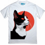 Geometric Cat T-shirt
