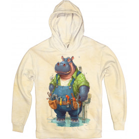 Handy Hippo Hoodie