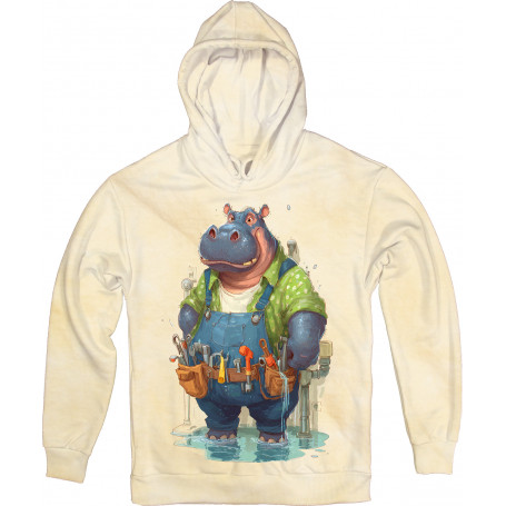 Handy Hippo Hoodie