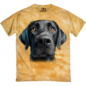 Black Labrador Face T-Shirt