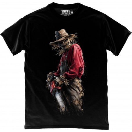 Scarecrow Chainsaw Terror T-Shirt