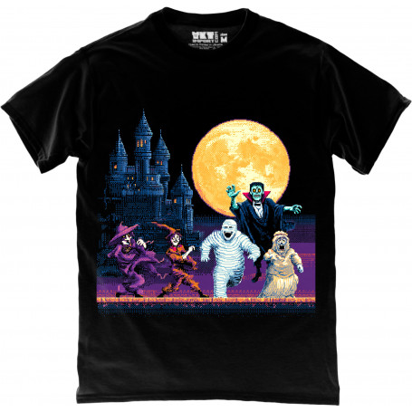 Pixel Monsters Party T-Shirt