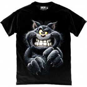 Evil Grin Cat T-Shirt