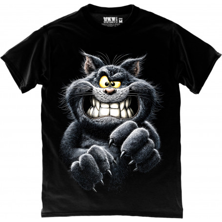 Evil Grin Cat T-Shirt
