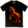 Flaming Horse – Power in Motion T-Shirt