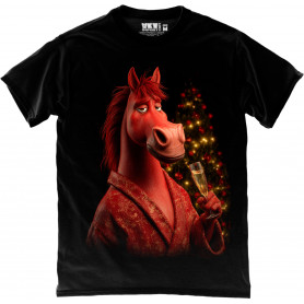 Cool Horse Christmas T-Shirt