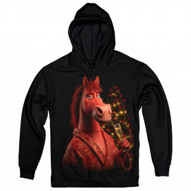 Cool Horse Christmas Hoodie