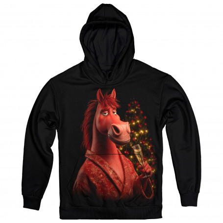 Cool Horse Christmas Hoodie