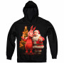 Santa and Red Horse Hoodie