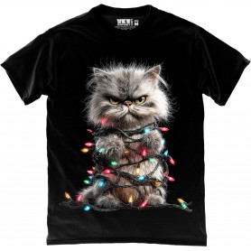 Grumpy Christmas Cat T-Shirt