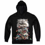 Grumpy Christmas Cat Hoodie