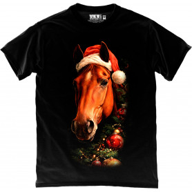 Santa Horse T-Shirt