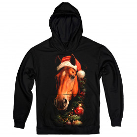 Santa Horse Hoodie