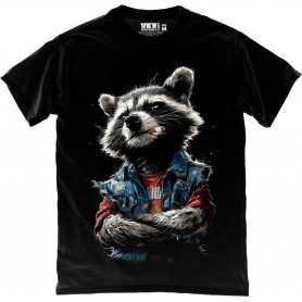 Streetwise Raccoon T-Shirt