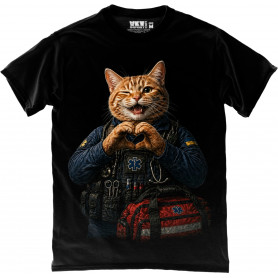 Paramedic Cat T-Shirt