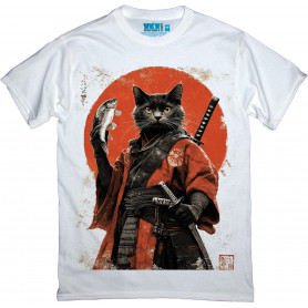 Samurai Cat T-Shirt