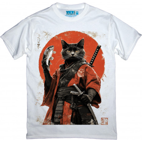 Samurai Cat T-Shirt