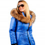Sicilia-Shinny - Cobalt - Puffer - Jacket