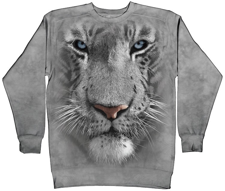 white tiger sweatshirt