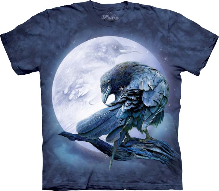 Raven Moon T-Shirt The Mountain