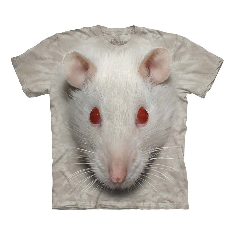 Big Face White Rat - T-Shirt - The Mountain ...