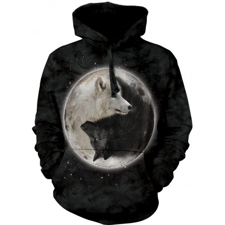 Yin Yang Wolves Hoodie Yin Yang Wolves