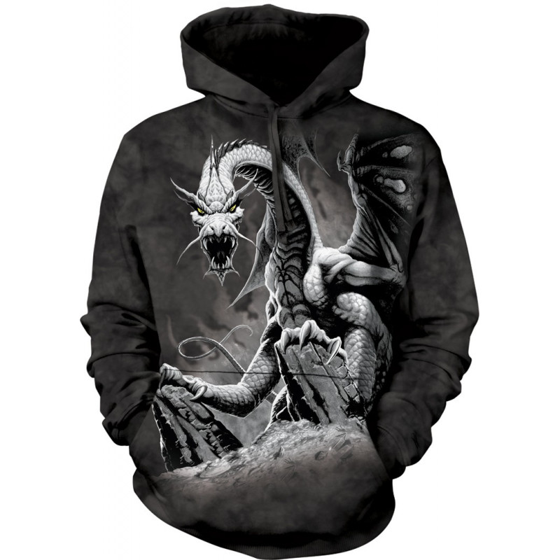 Black Dragon Hoodie - clothingmonster.com