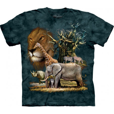 African Collage T-Shirt African Collage