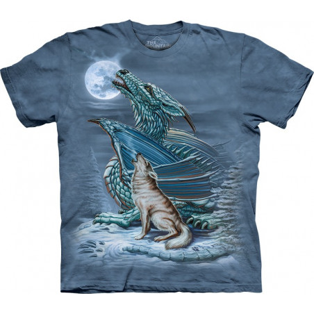 Dragon Wolf Moon T-Shirt Dragon Wolf Moon
