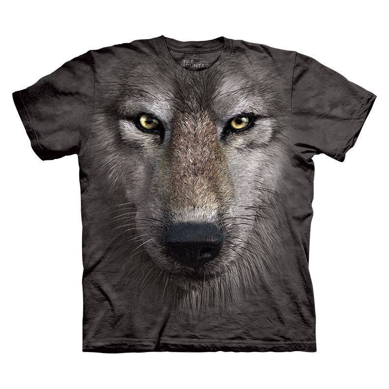 Wolf Face T-Shirt - clothingmonster.com