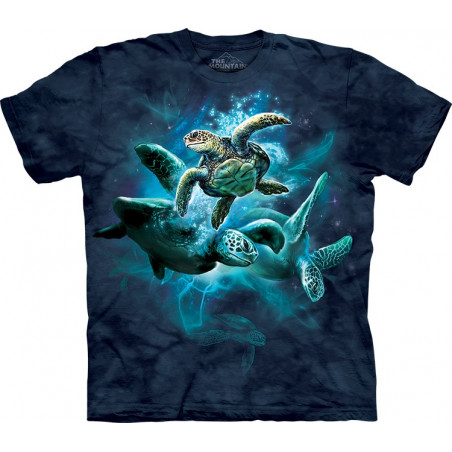 Sea Turtle Collage T-Shirt Sea Turtle Collage