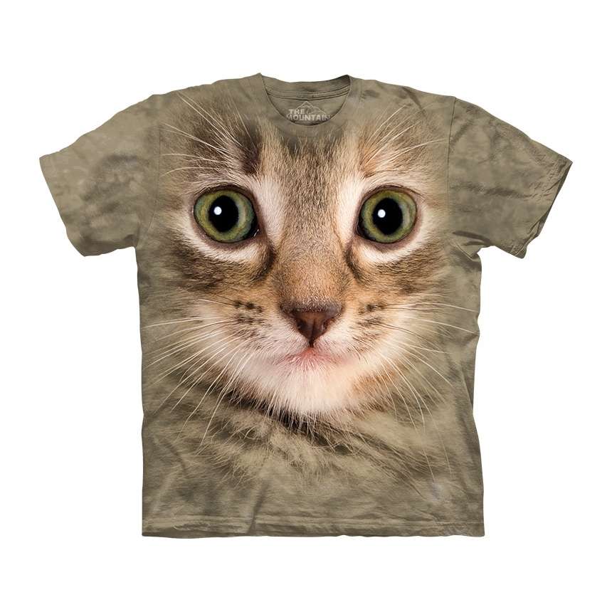 Kitten Face T-Shirt - clothingmonster.com