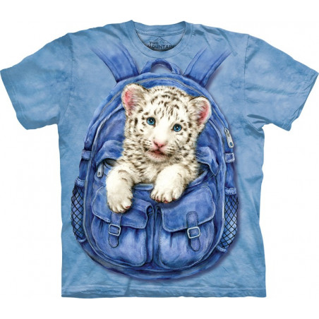 Backpack White Tiger T-Shirt Backpack White Tiger
