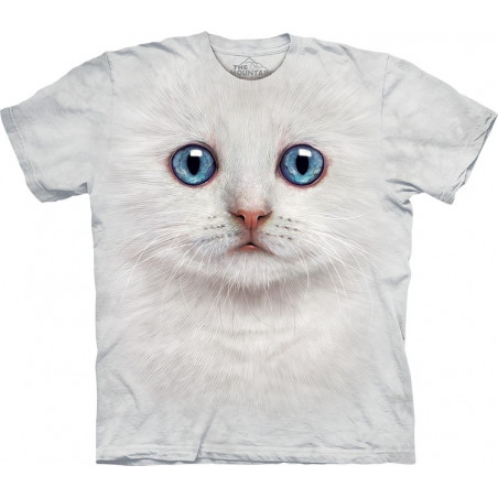 Ivory Kitten Face T-Shirt The Mountain