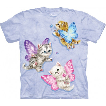 Butterfly Kitten Fairies T-Shirt Butterfly Kitten Fairies