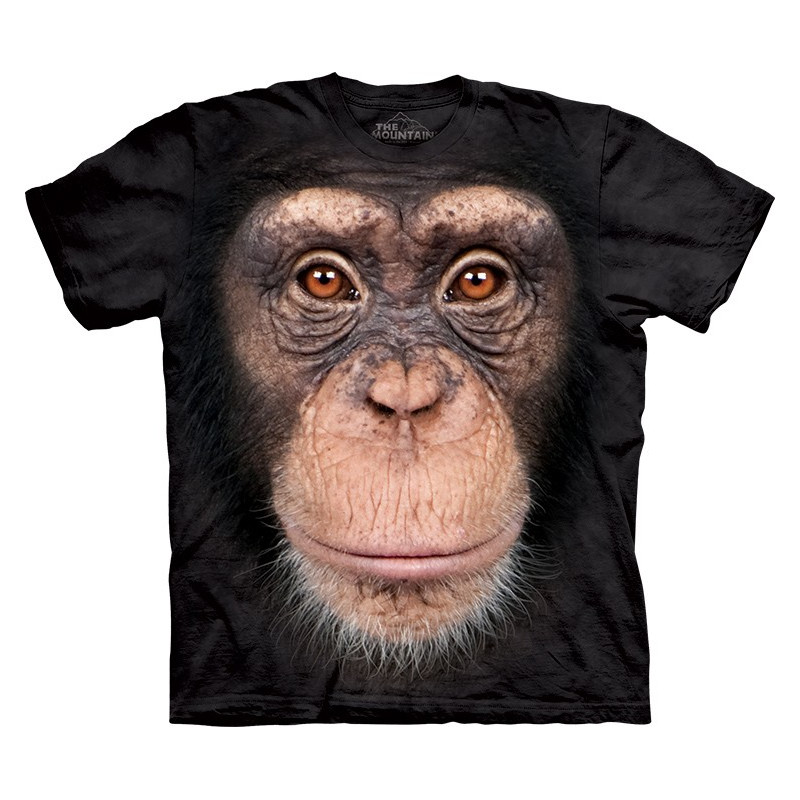 Chimp Face T-Shirt - clothingmonster.com