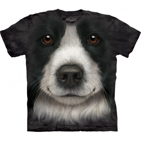 Border Collie T-Shirt Border Collie Face