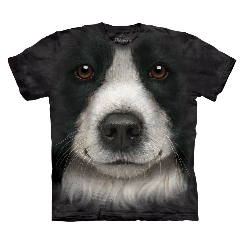 ★COVERNAT★ Border Collie Trio T-Shirt Oatmeal Border Collie #F1 T-Shirt | Dog Face Studio