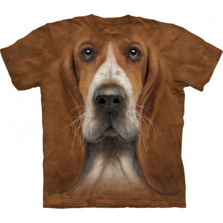 Basset Hound Head T-Shirt Basset Hound Head