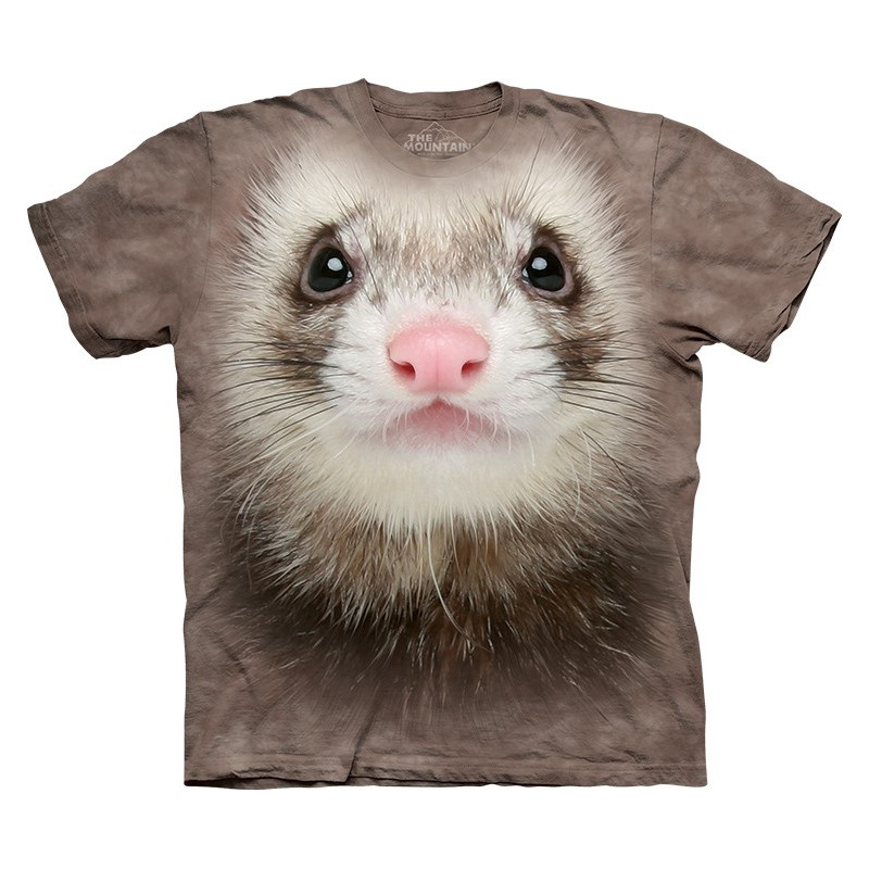 Ferret Face T-Shirt - clothingmonster.com