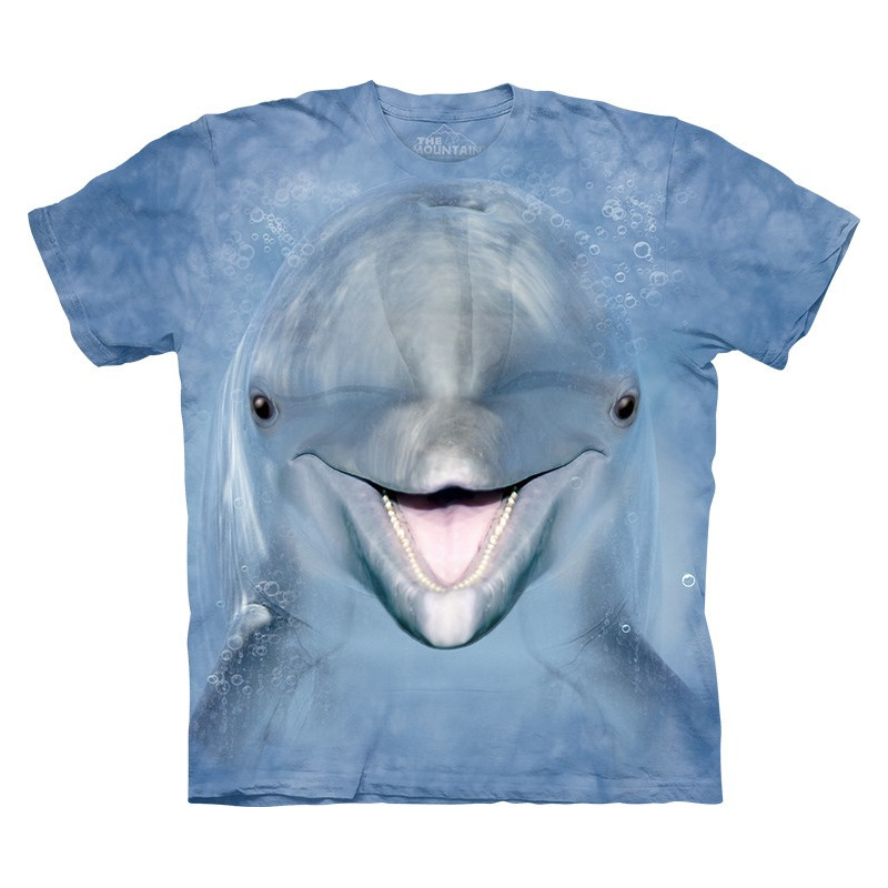 Dolphin Face T-Shirt - clothingmonster.com