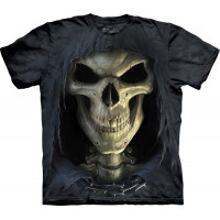 3D Big Face Death T-Shirt