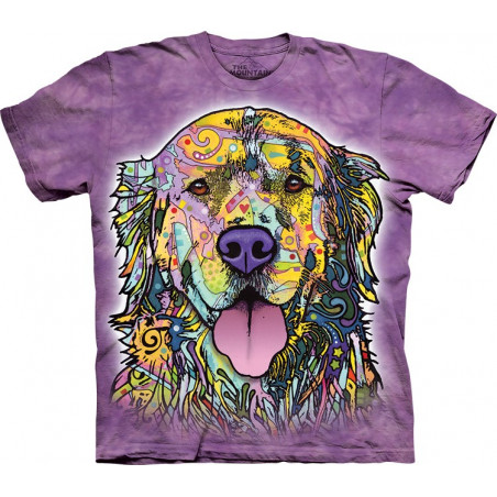Russo Golden Retriever T-Shirt The Mountain