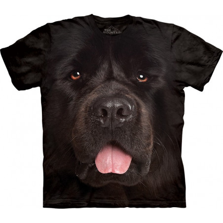 Big Face Newfie T-Shirt Big Face Newfie