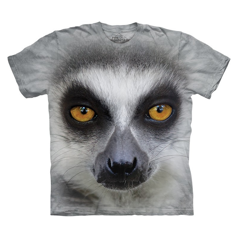 Big Face Ring Tailed Lemur T  Shirt The Mountain 