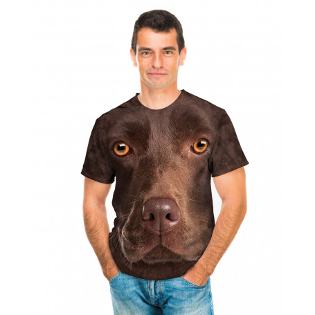 Orkan Mentor Genveje Chocolate Lab Face T-Shirt