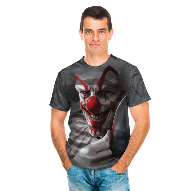 Graphic Clown Cut T-Shirt - clothingmonster.com