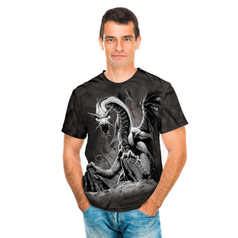 Cool Black Dragon T-Shirt - clothingmonster.com